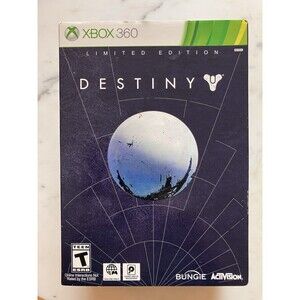 Destiny -- Limited Edition (Microsoft Xbox 360, 2014) - Game, Pamphlets, Extras